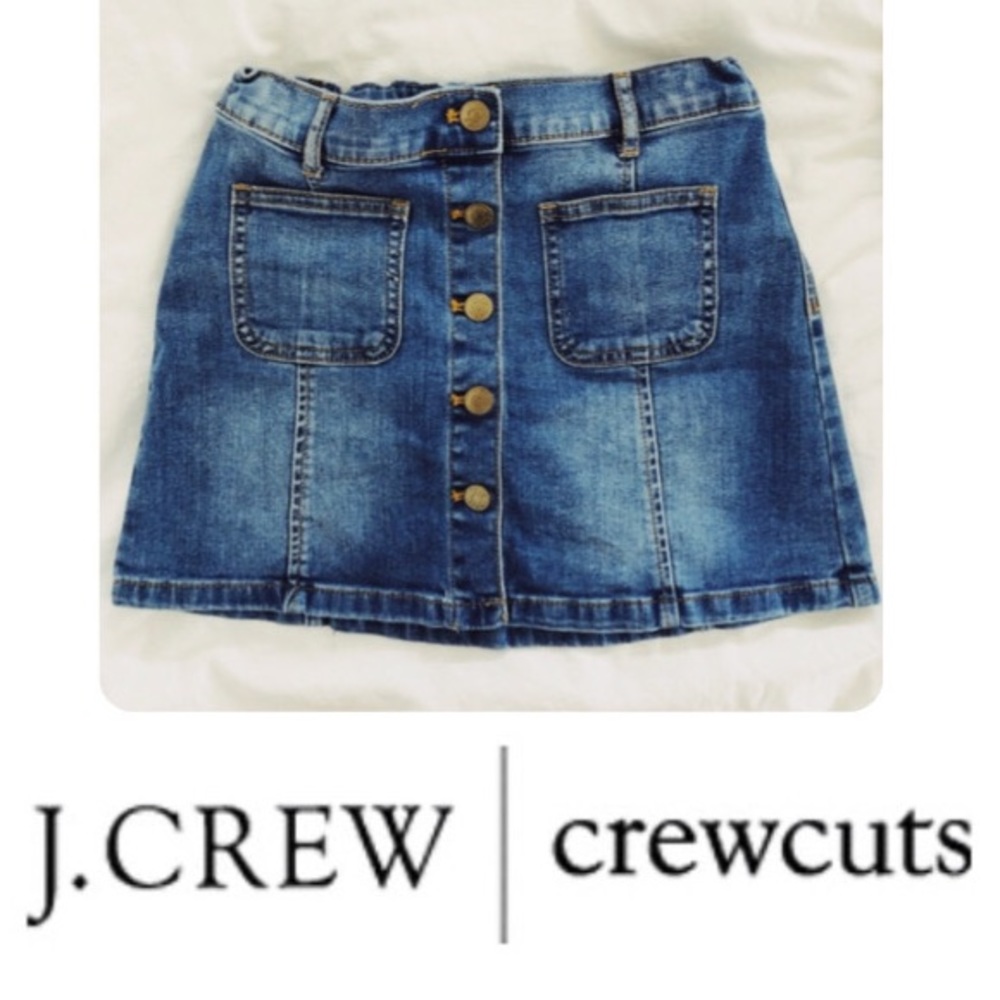 CREWCUTS DENIM SKIRT!